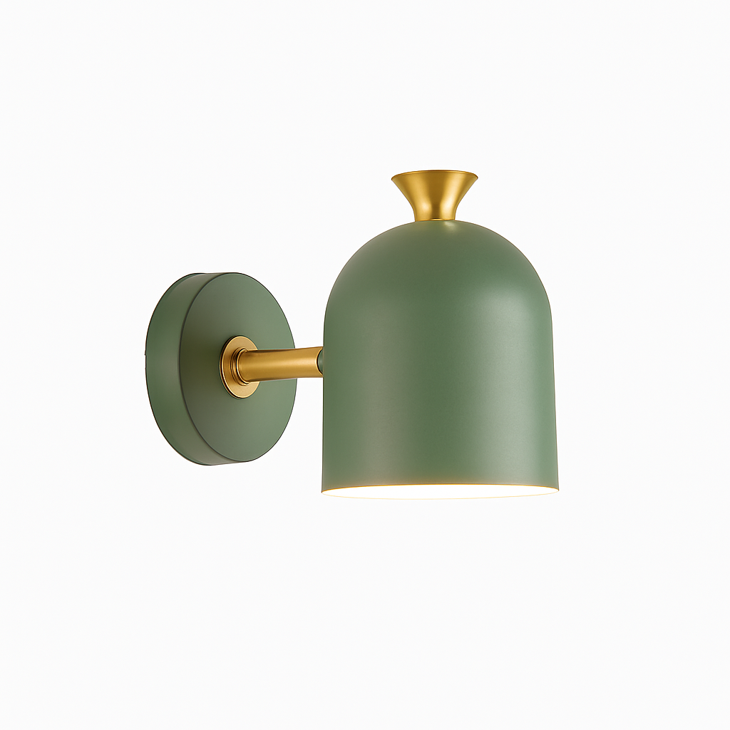 Elvario | Modern Rounded Adjustable Colorful Shade Wall Light