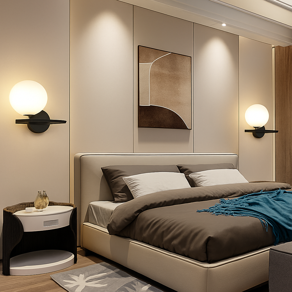 Vaelisurt | Nordic Orb Architectural Form Wall Light