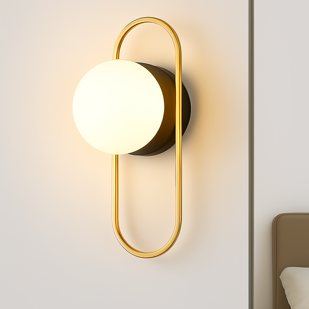 Vaelisurt | Nordic Orb Architectural Form Wall Light