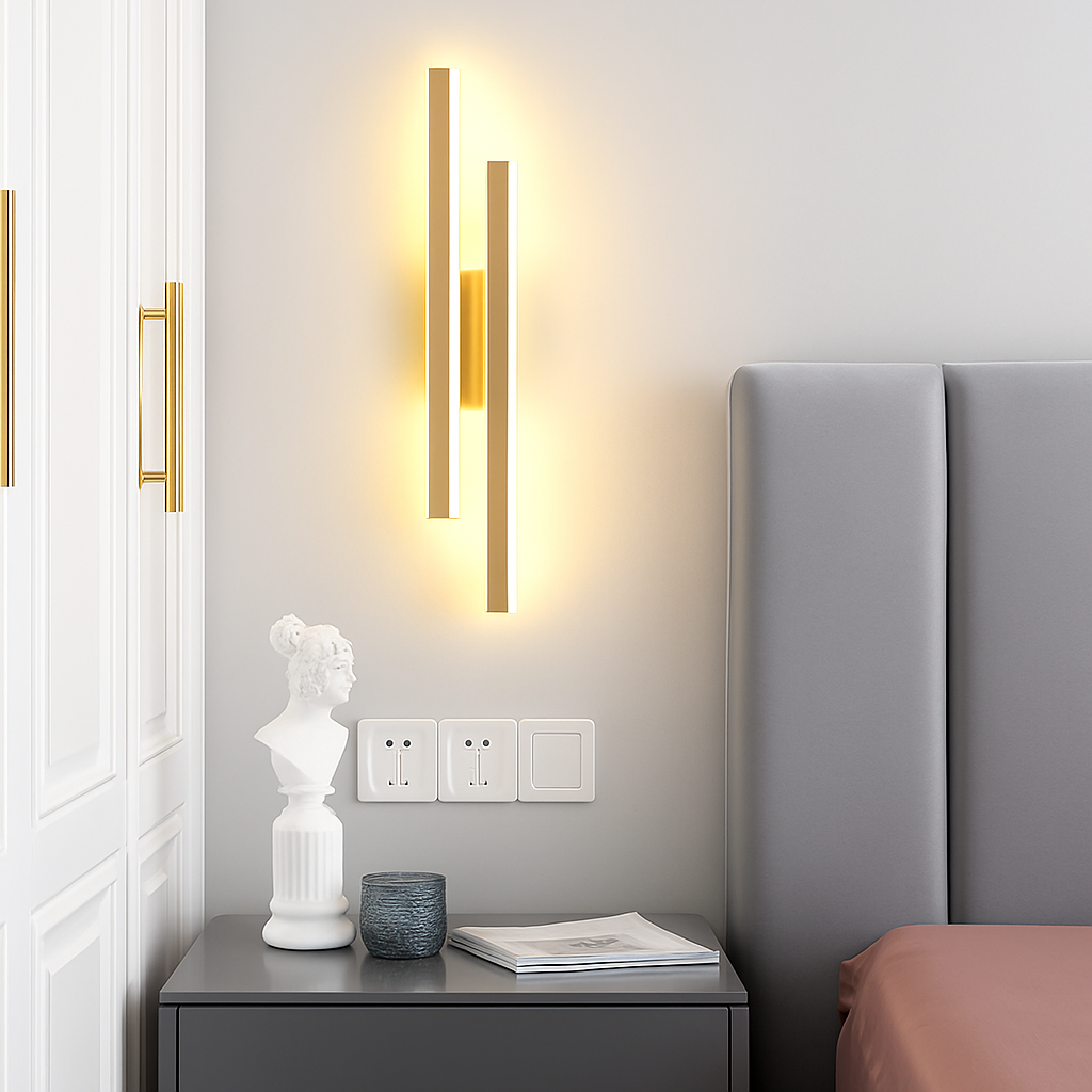 Krythano | Sculptural Geometric Profile Architectural Wall Light