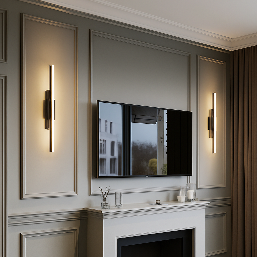 Krythano | Sculptural Geometric Profile Architectural Wall Light