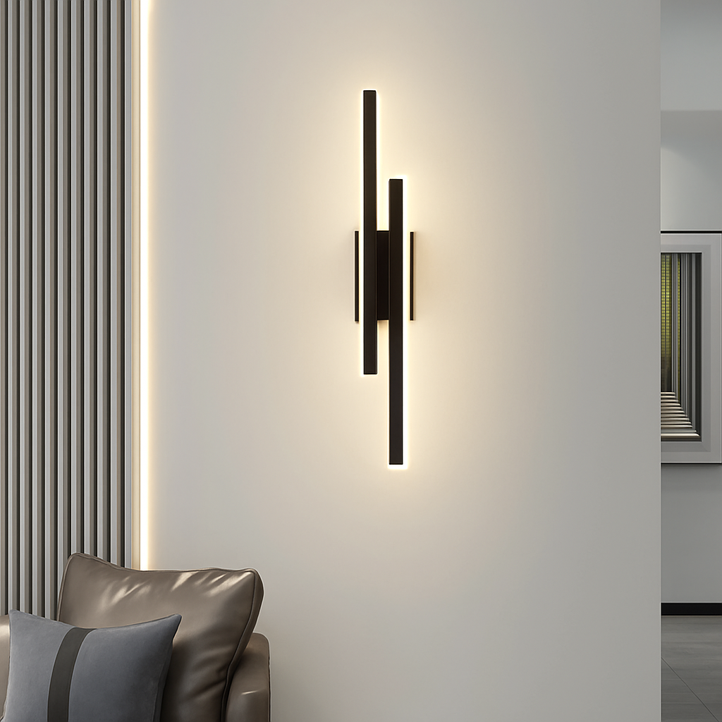 Krythano | Sculptural Geometric Profile Architectural Wall Light