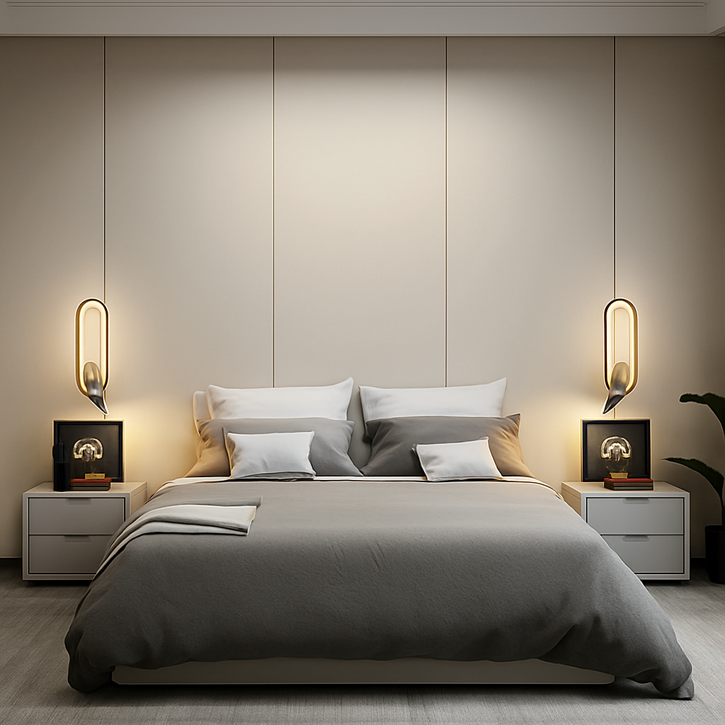 Variven | Rotating Minimalist Reading Wall Light With Reading Spotlight