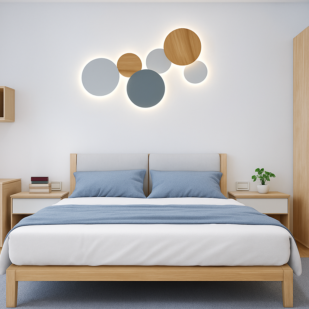 Velvoryn | Minimalist Eclipse Round Orb Wall Light Fixture
