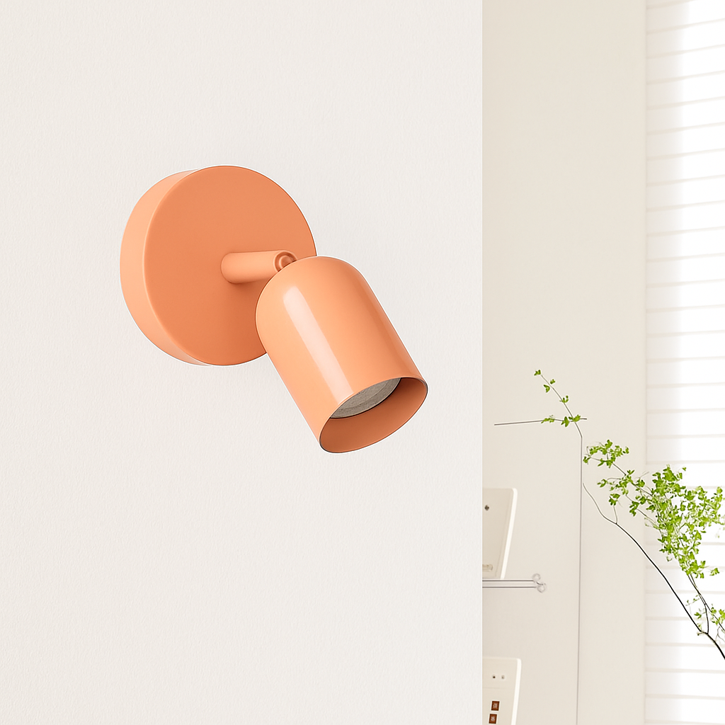 Varleon | Nordic Minimalist Macaron Round Metal Decorative Wall Light