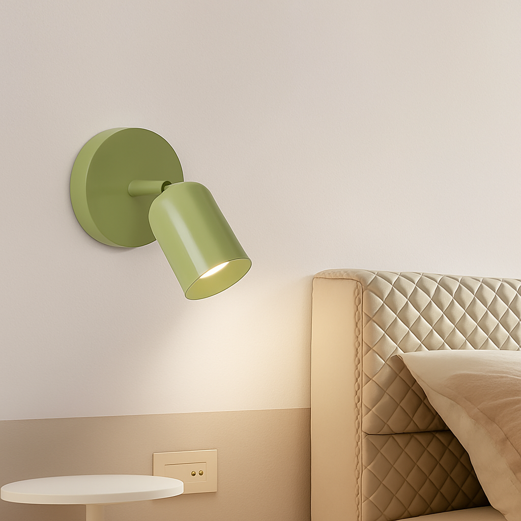 Varleon | Nordic Minimalist Macaron Round Metal Decorative Wall Light
