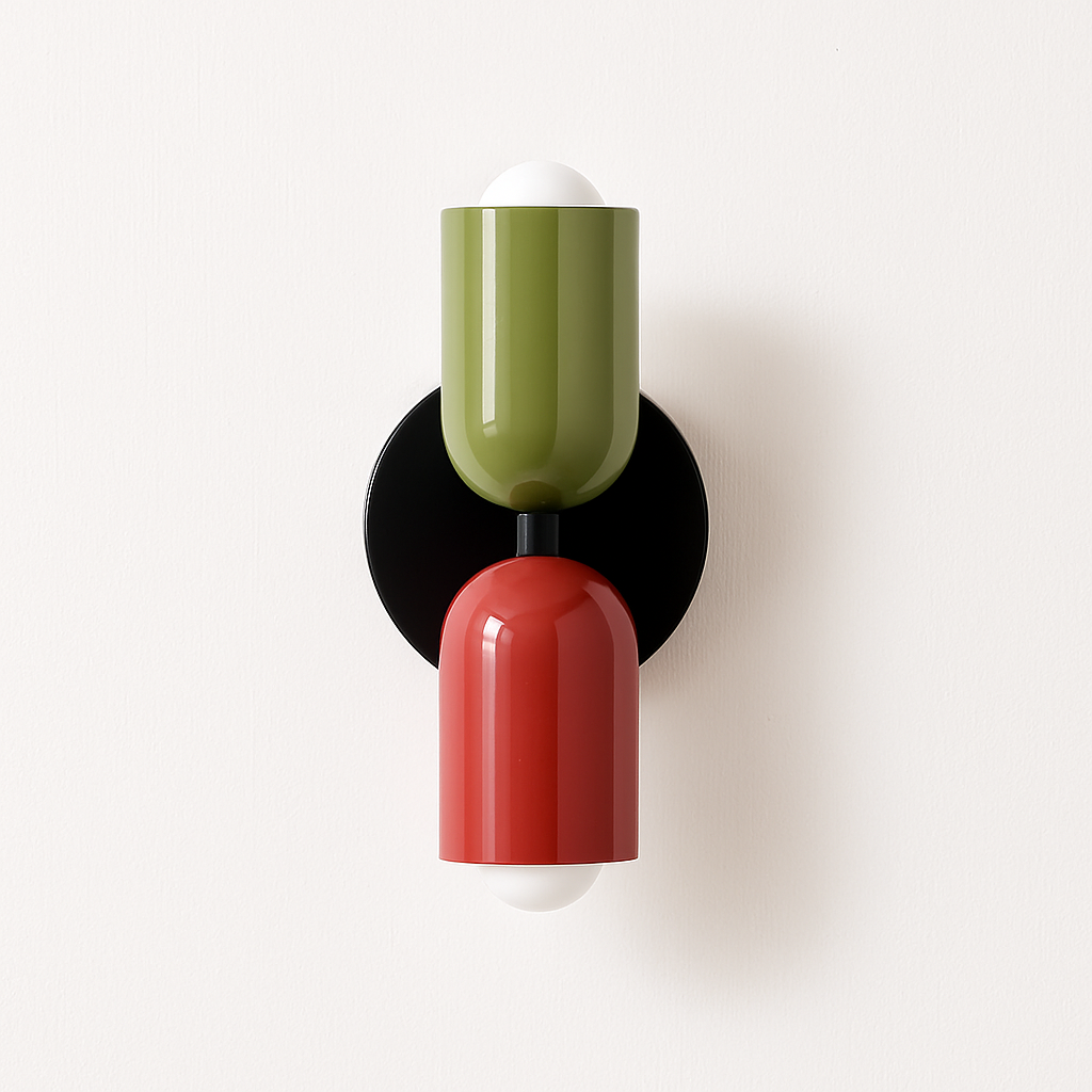 Ryvola | Nordic Minimalist Metal Frosted Glass Wall Light