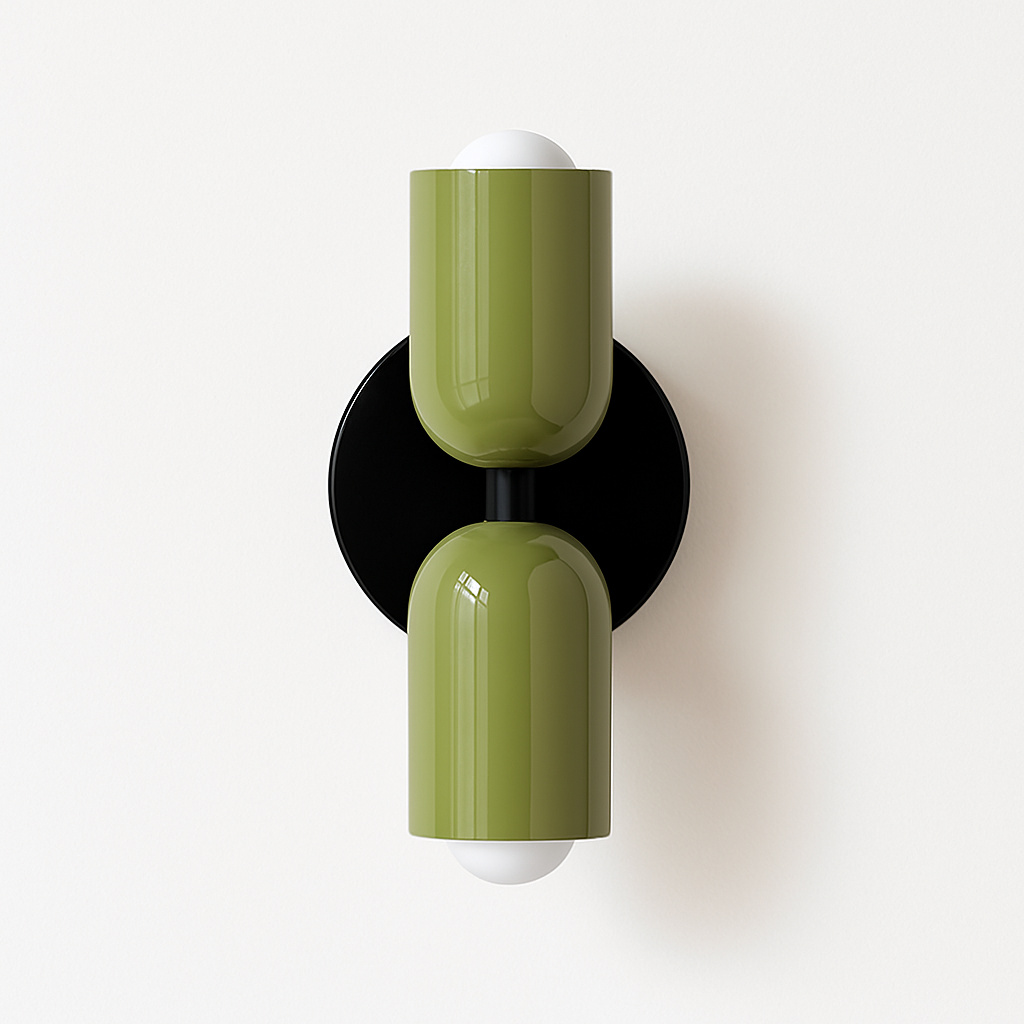 Ryvola | Nordic Minimalist Metal Frosted Glass Wall Light