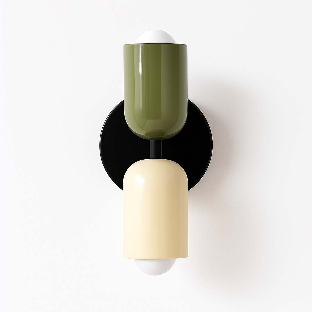 Ryvola | Nordic Minimalist Metal Frosted Glass Wall Light