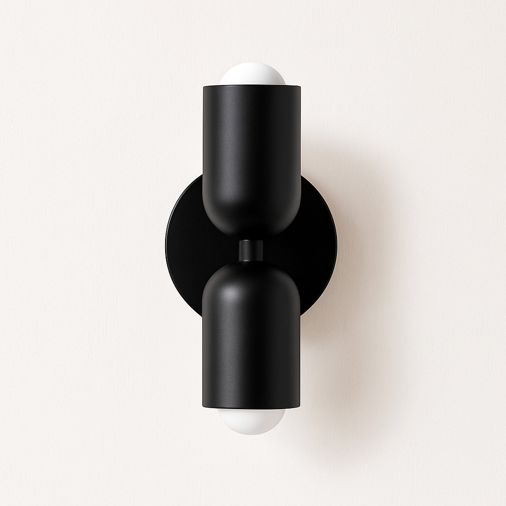Ryvola | Nordic Minimalist Metal Frosted Glass Wall Light