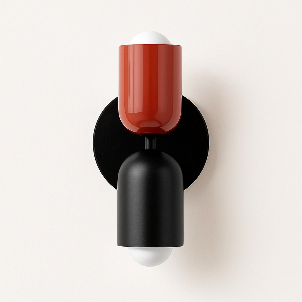 Ryvola | Nordic Minimalist Metal Frosted Glass Wall Light