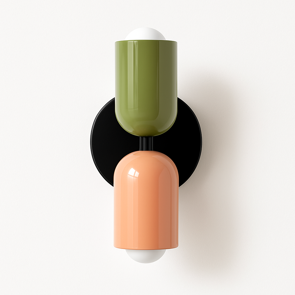 Ryvola | Nordic Minimalist Metal Frosted Glass Wall Light