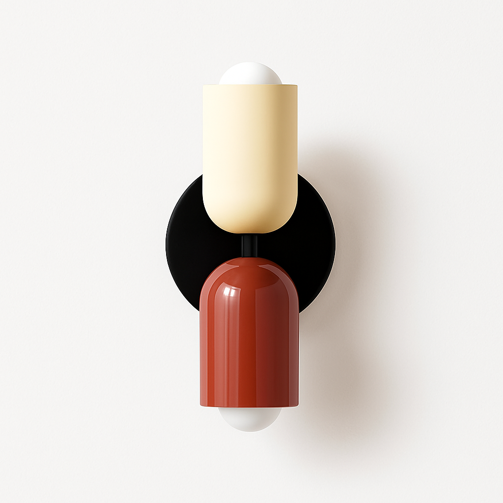 Ryvola | Nordic Minimalist Metal Frosted Glass Wall Light
