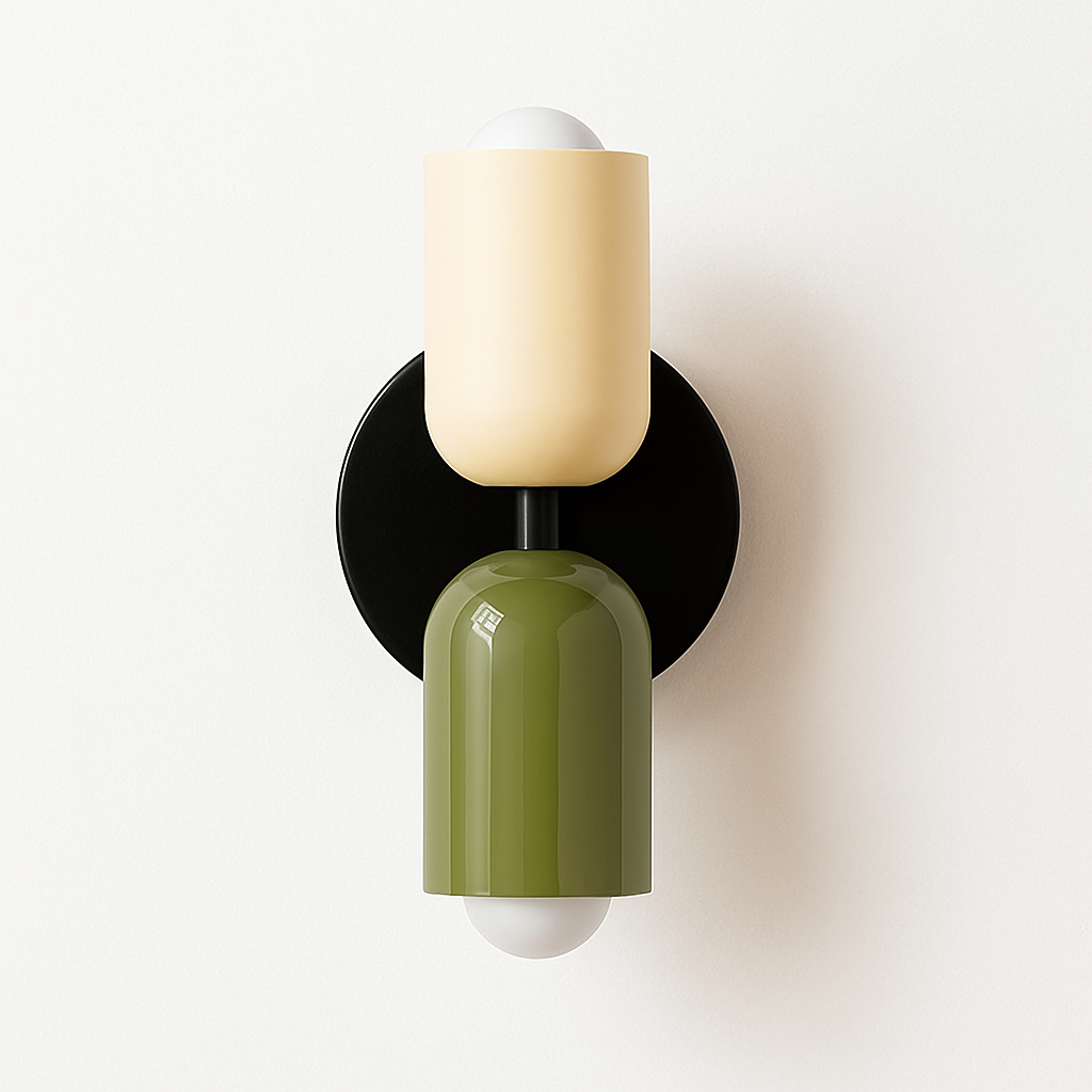 Ryvola | Nordic Minimalist Metal Frosted Glass Wall Light