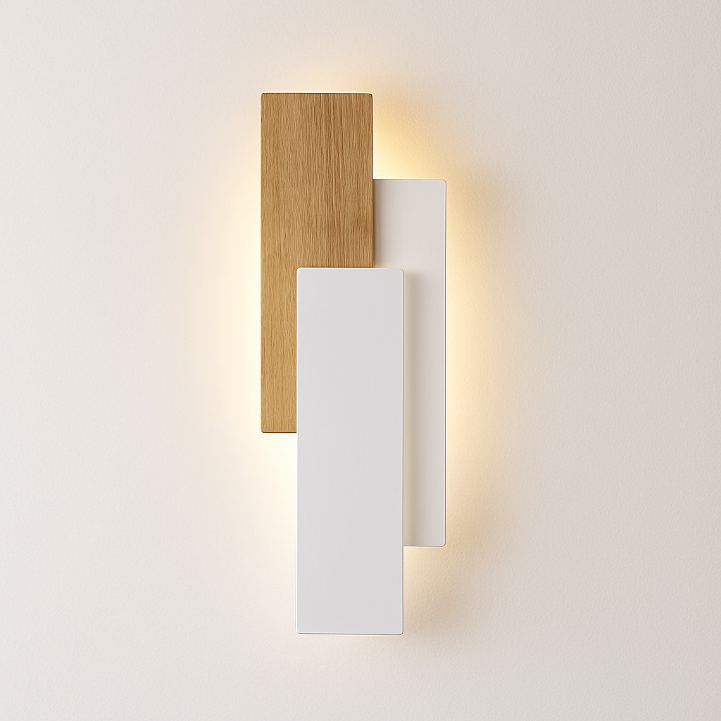 Kernowen | Architectural Geometric Timber Profile Modern Wall Light