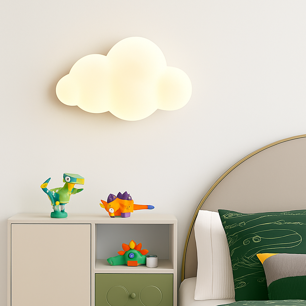 Solvance | Whimsical Children's Nursery Room Wall Light