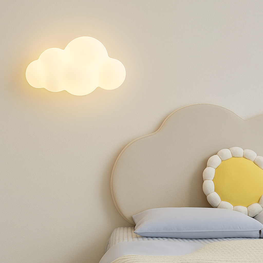 Solvance | Whimsical Children's Nursery Room Wall Light