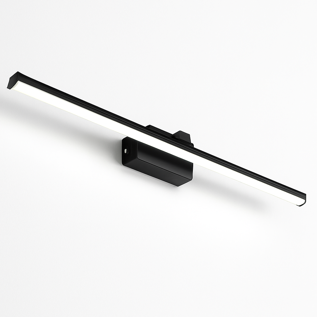 Velisant | Minimalist Linear Aluminum Over Mirror Bathroom Wall Light
