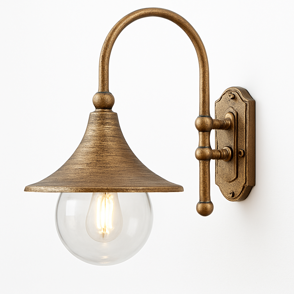 Kelymorn | Rustic Architectural Structure Wall Light Sconce