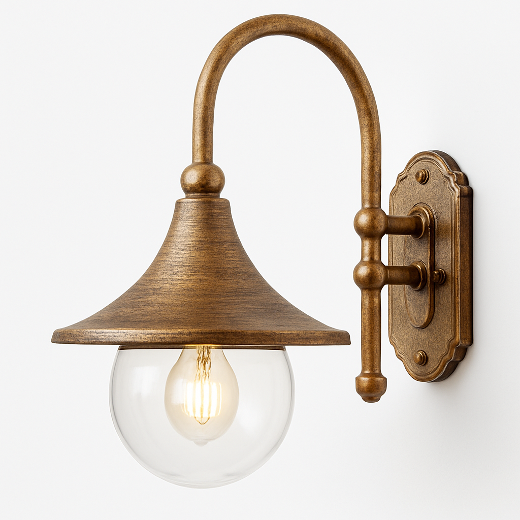 Kelymorn | Rustic Architectural Structure Wall Light Sconce