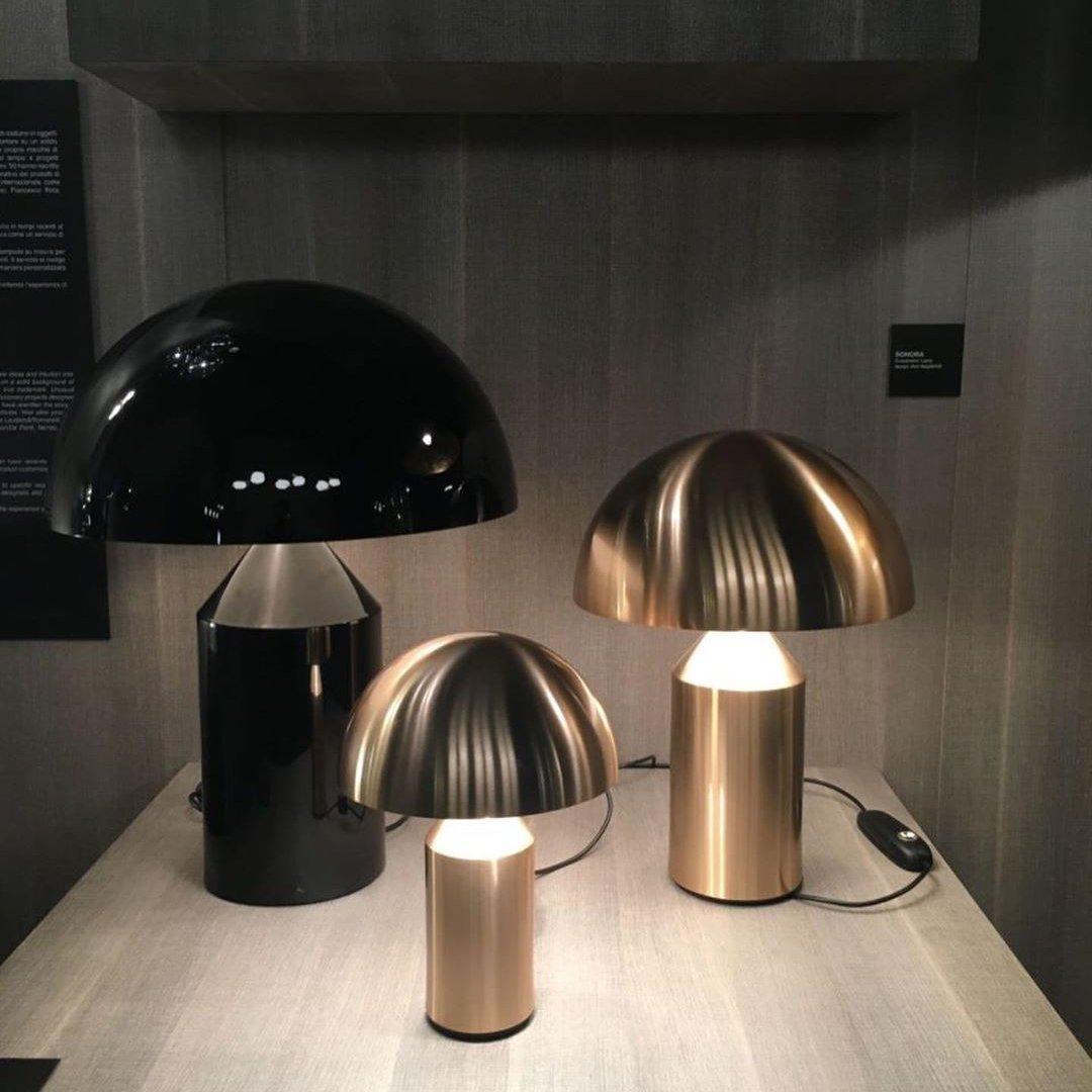 Zonthara | Avant Garde Geometric Sculptural Silhouette Metal Table Lamp