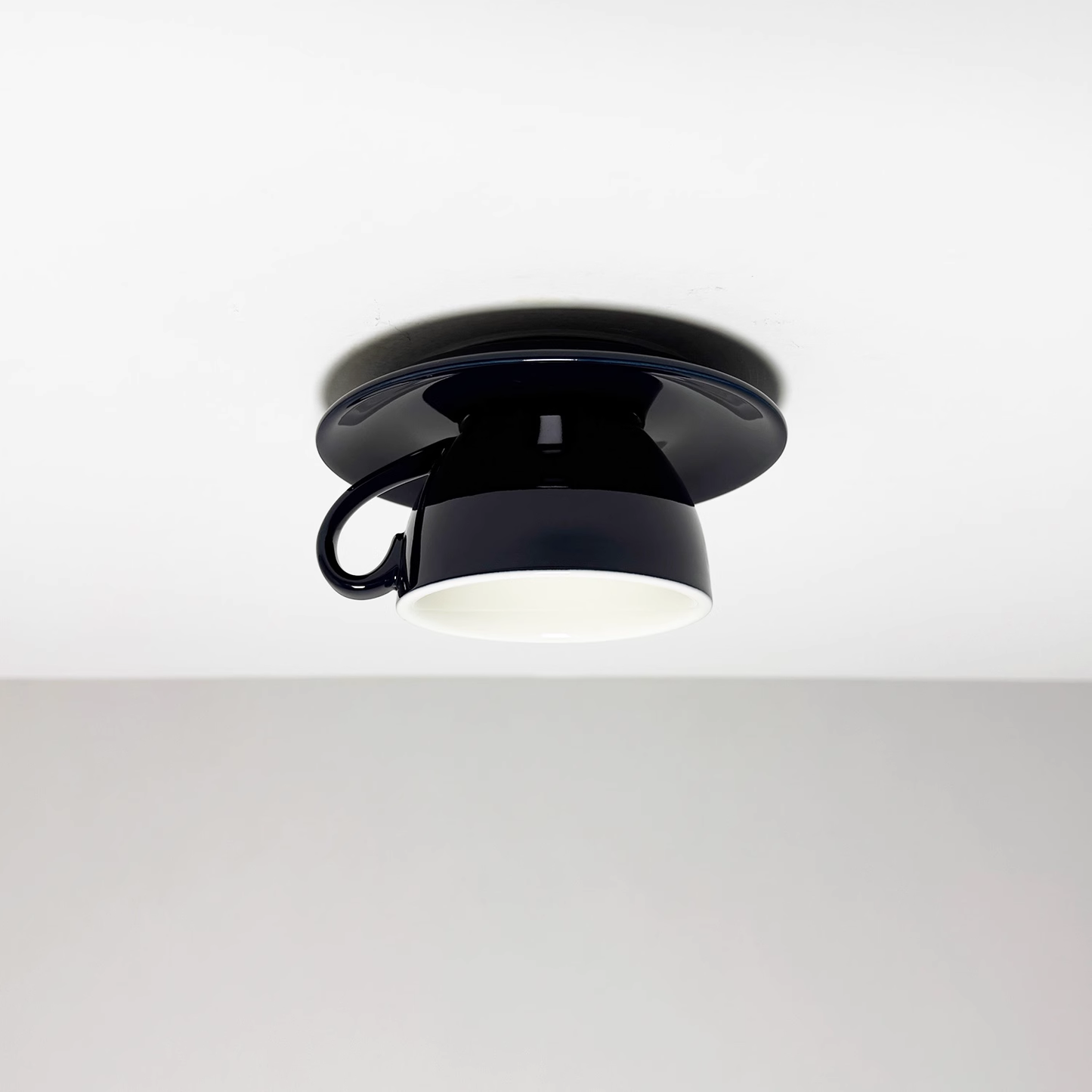 Valentina | Modern Ceramic Coffee Cup Flush Mount Ceiling Light