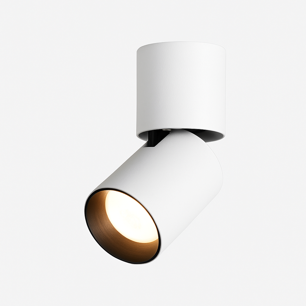 Varenty | Cylindrical Adjustable Swivel Spotlight Ceiling Light Fixture