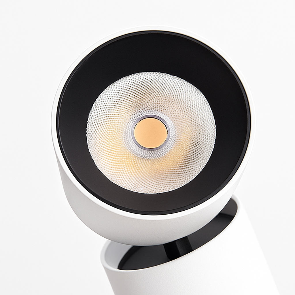 Varenty | Cylindrical Adjustable Swivel Spotlight Ceiling Light Fixture