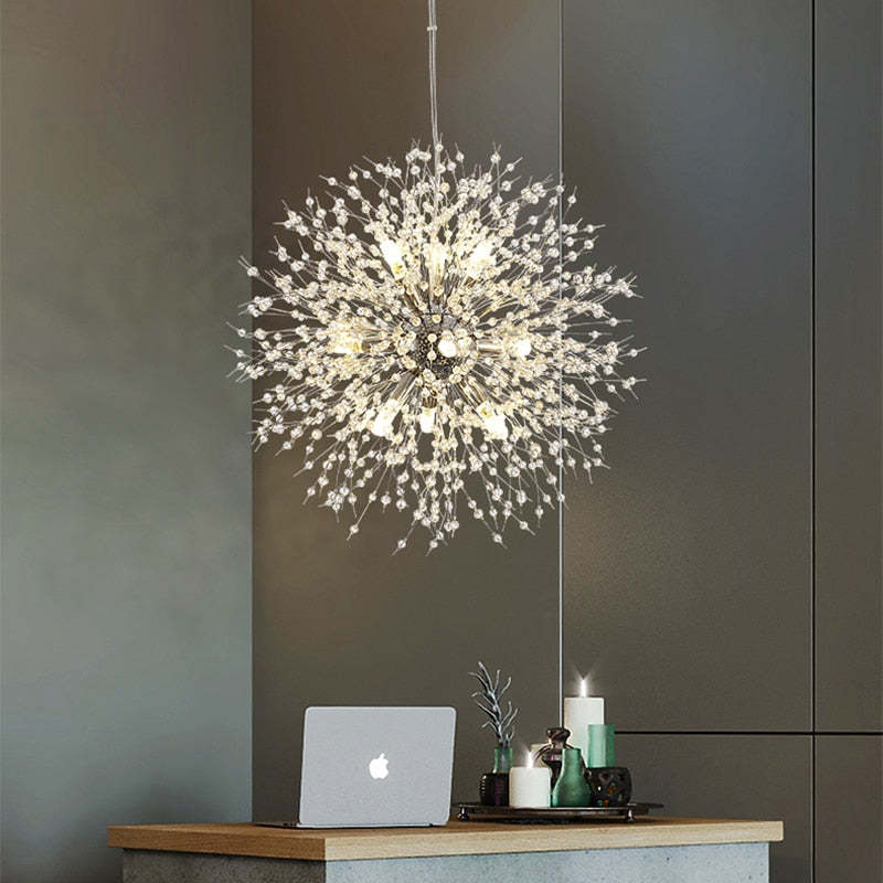 Aethelis | Starburst Firework Dandelion Pendant and Ceiling Light