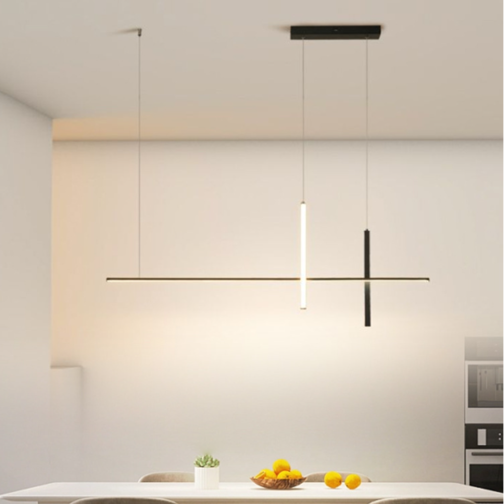 Thalun | Minimalist Linear Architectural LED Suspension Pendant Light