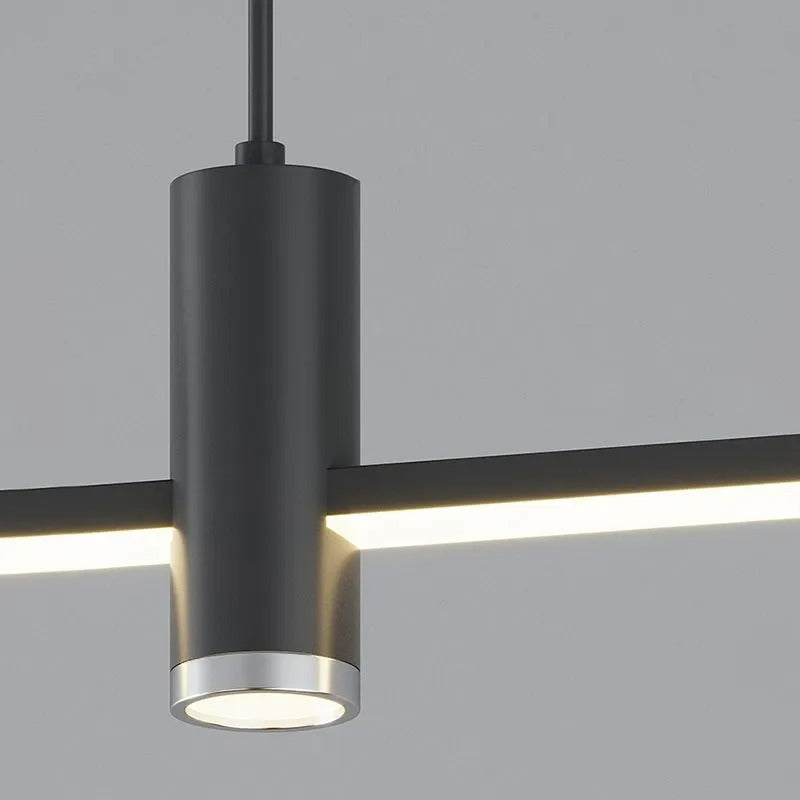 Solvorn | Linear Minimalist Cylindrical Spotlight Pendant Light