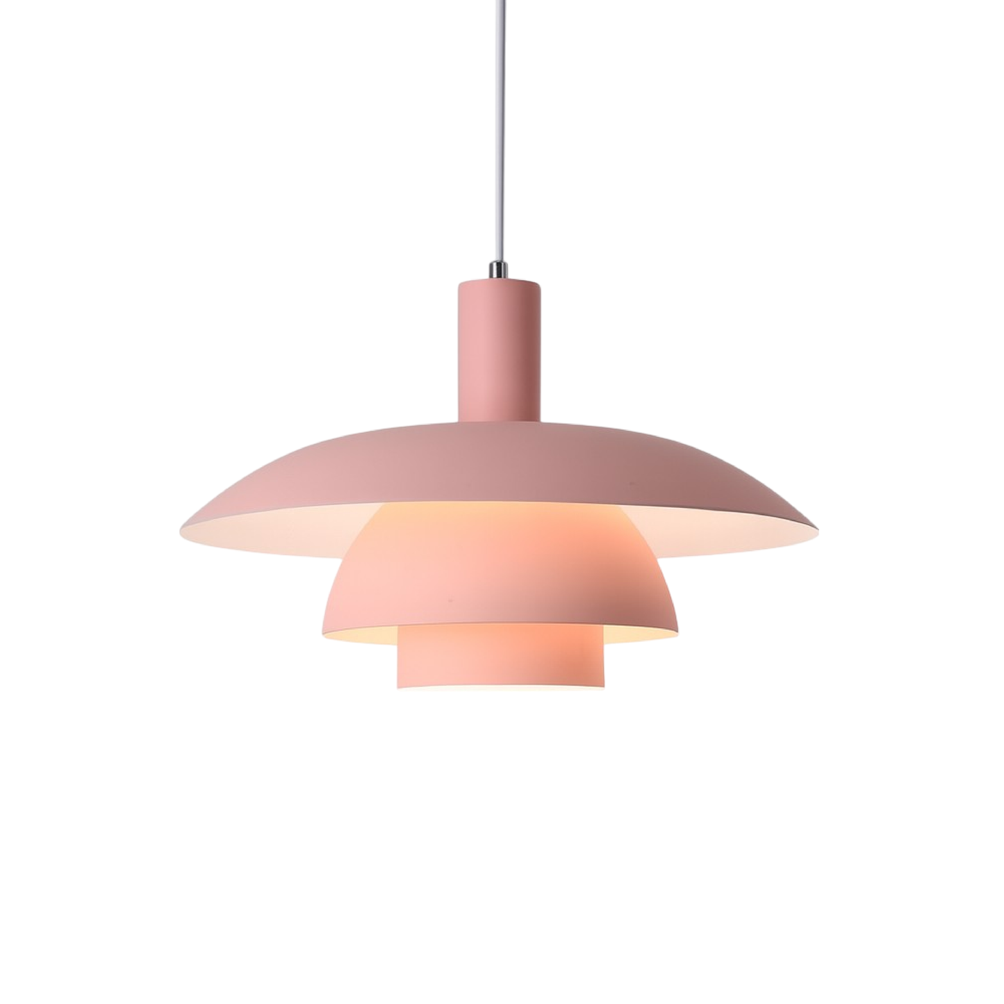 Dania | Minimalist Danish Style Layered Metal Pendant Light