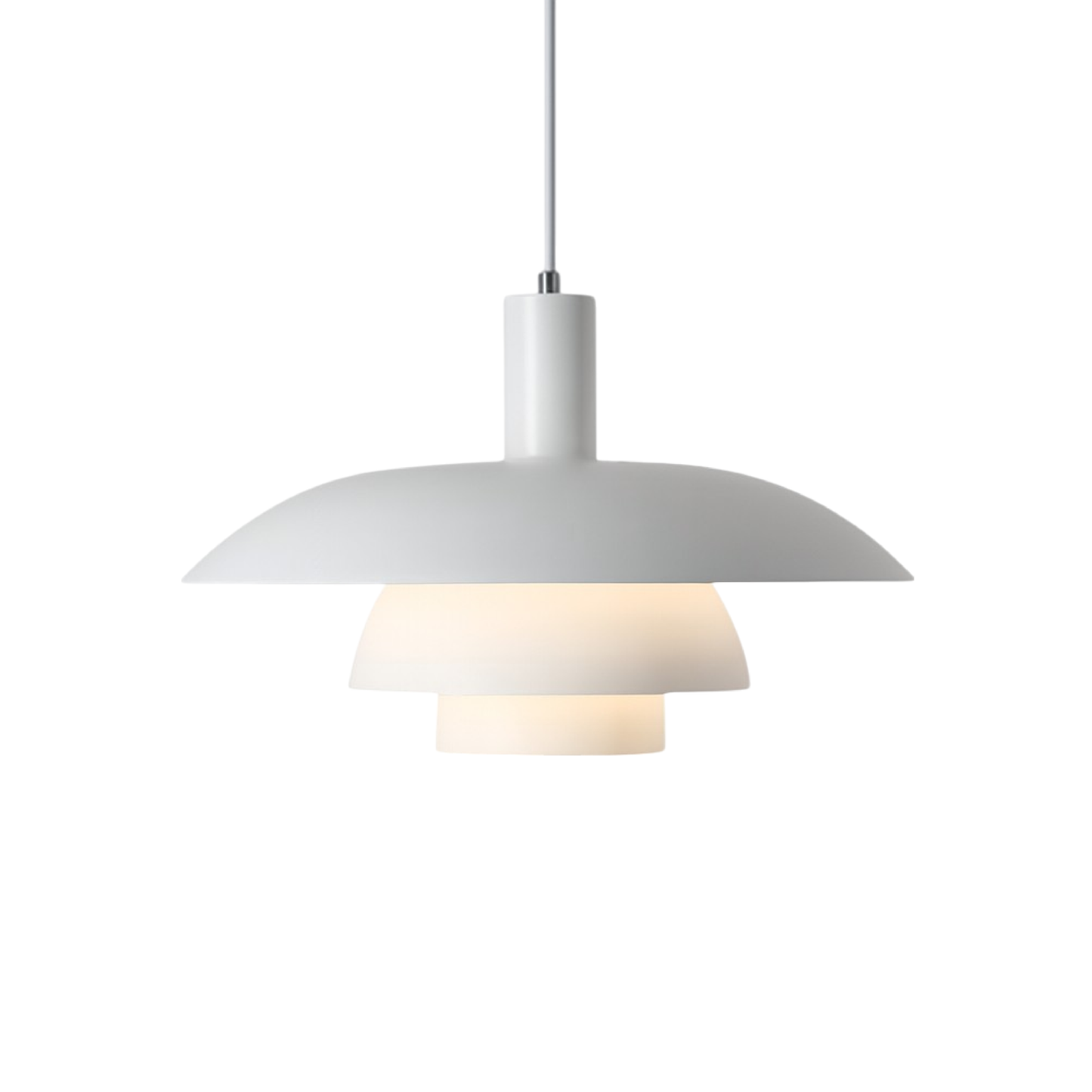 Dania | Minimalist Danish Style Layered Metal Pendant Light