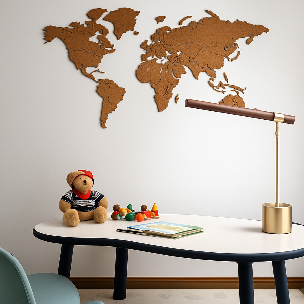 Bristhaw | Sculptural Bamboo Structural Scandinavian Desk Lamp