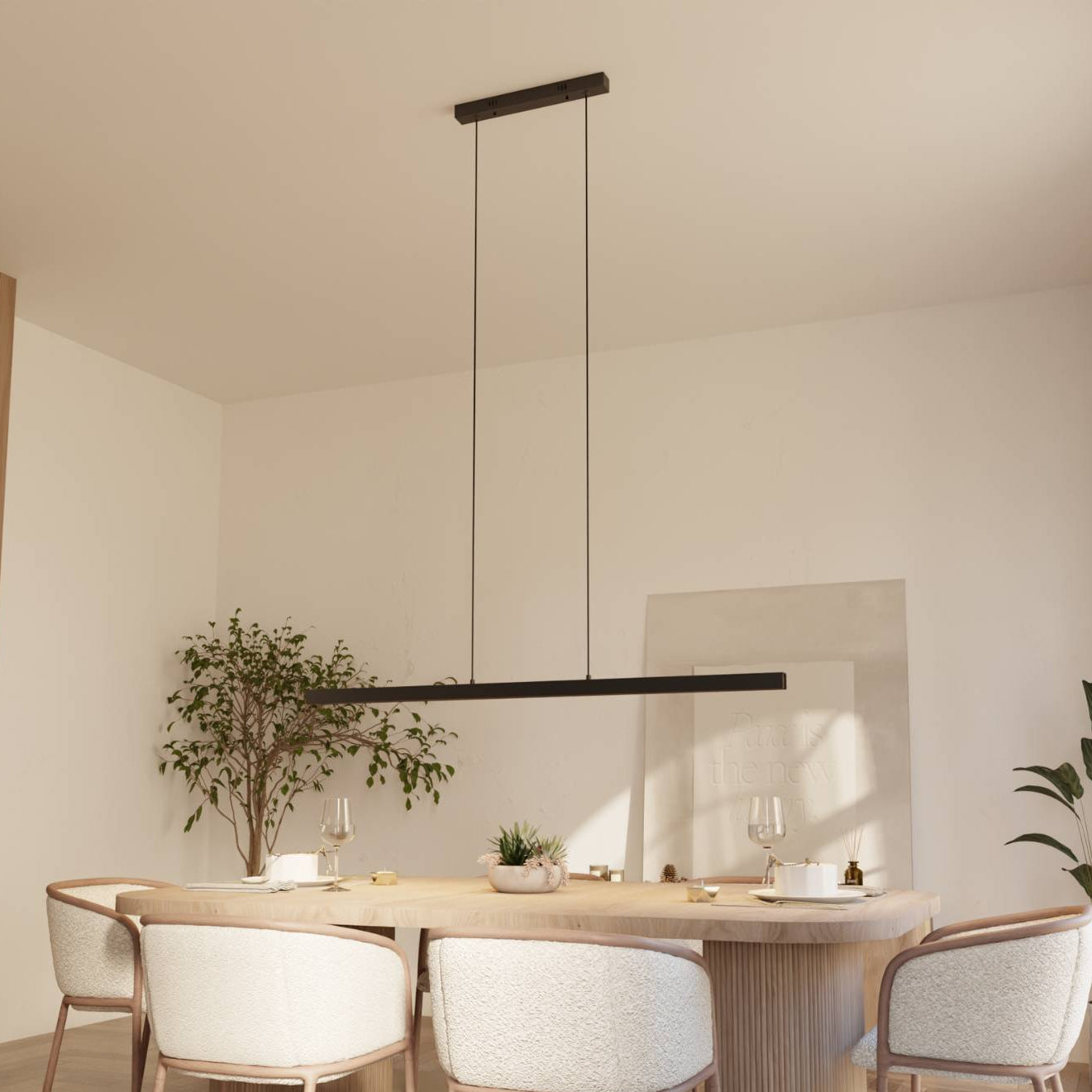 Lumis | Modern Linear Adjustable Pendant Light