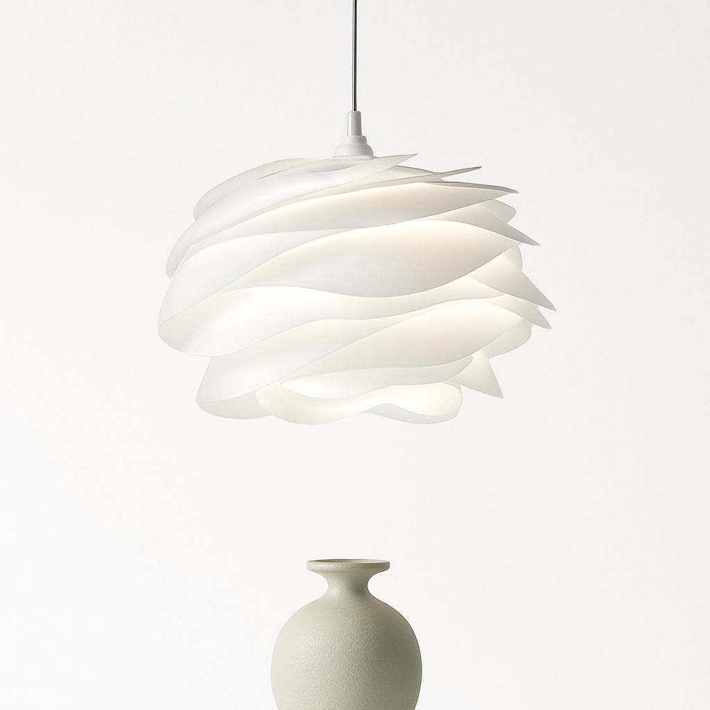 Merivold | Floral Petal Silhouette Pendant Light