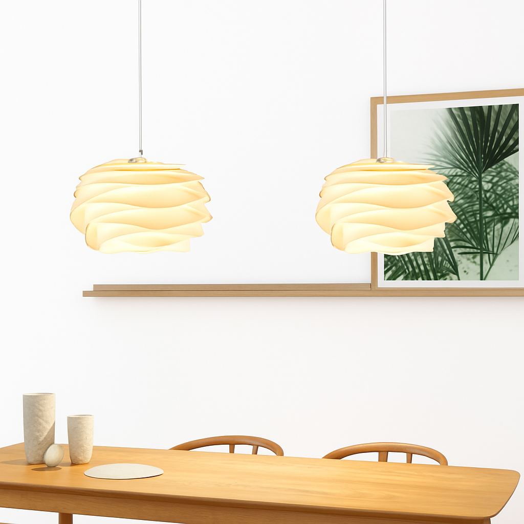 Merivold | Floral Petal Silhouette Pendant Light