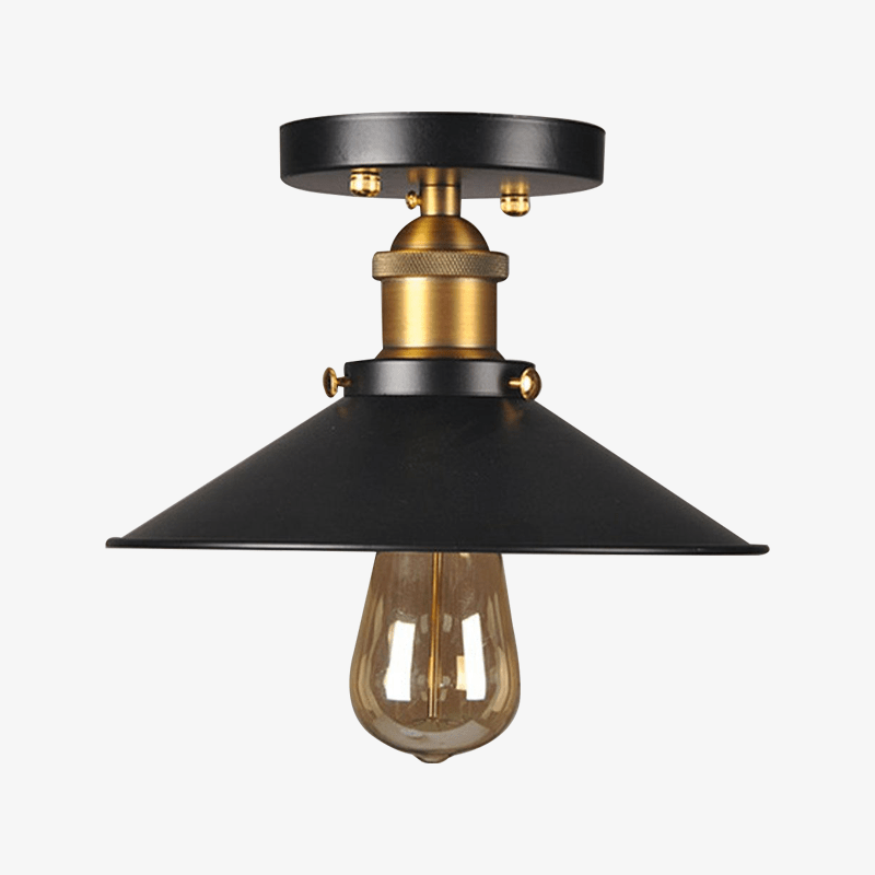 Krestlow | Vintage Vaulted Frame Rustic Retro Ceiling Light