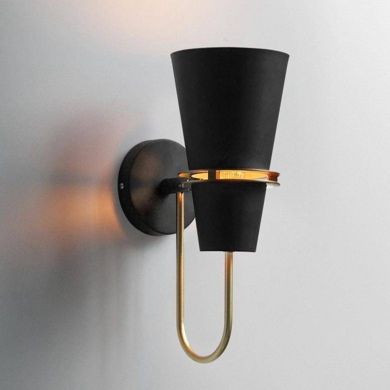 Kelvrist | Tapered Mid Century Retro Metal Wall Light