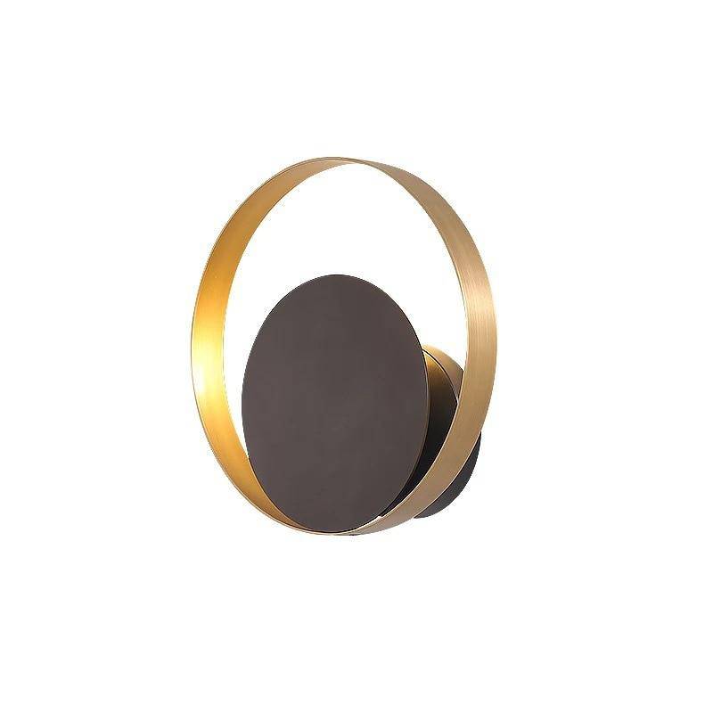 Galathore | Minimalist Celestial Ring Silhouette Wall Light