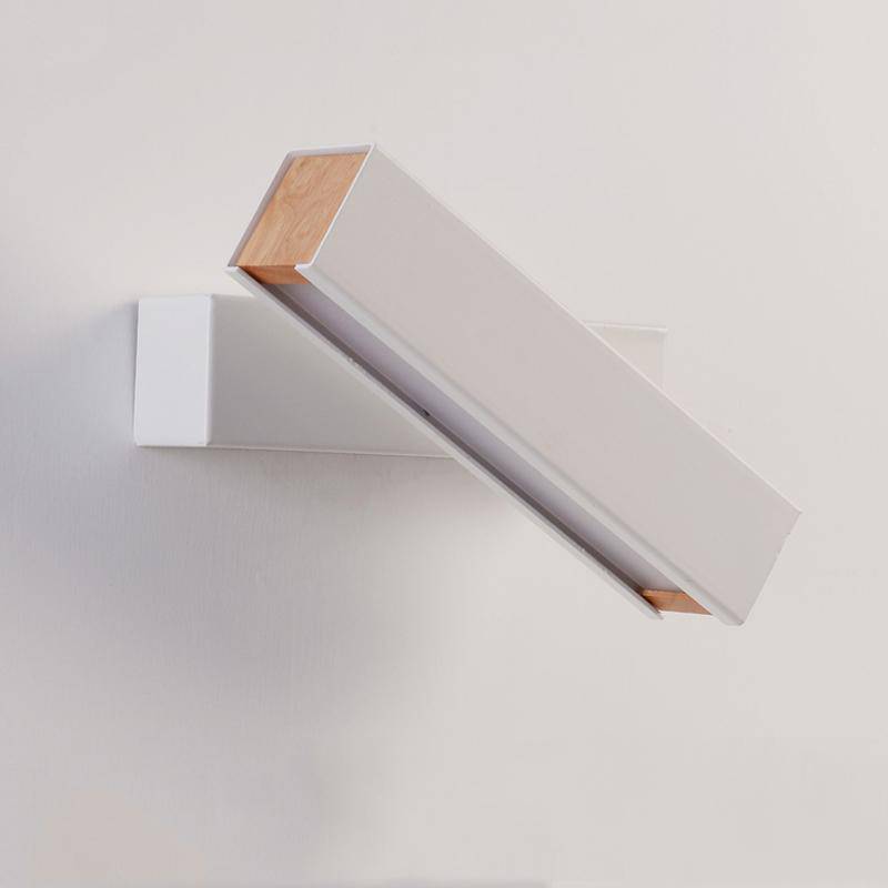 Kelvarna | Contemporary Abstract Sculptural Dual Glow Rotating Wall Light