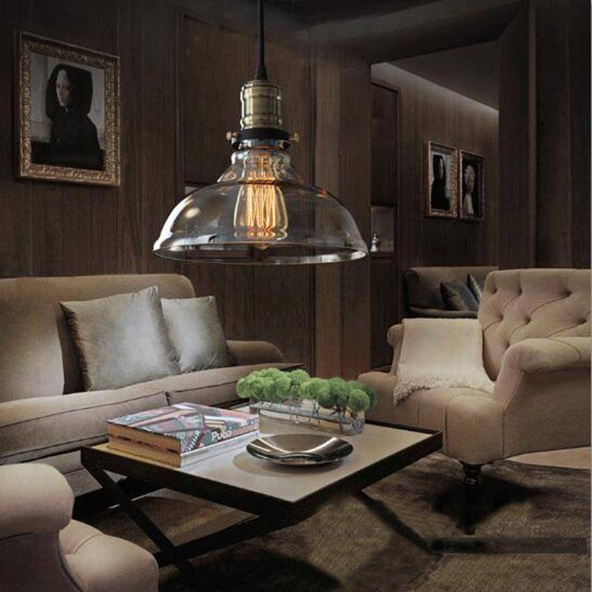 Kelsindra | Vintage Bell Glass Pendant Light