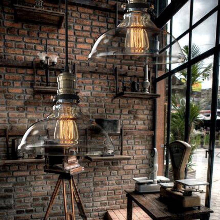 Kelsindra | Vintage Bell Glass Pendant Light