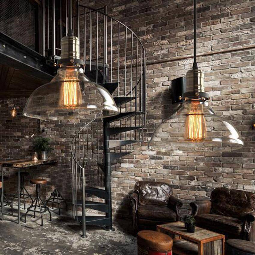 Kelsindra | Vintage Bell Glass Pendant Light