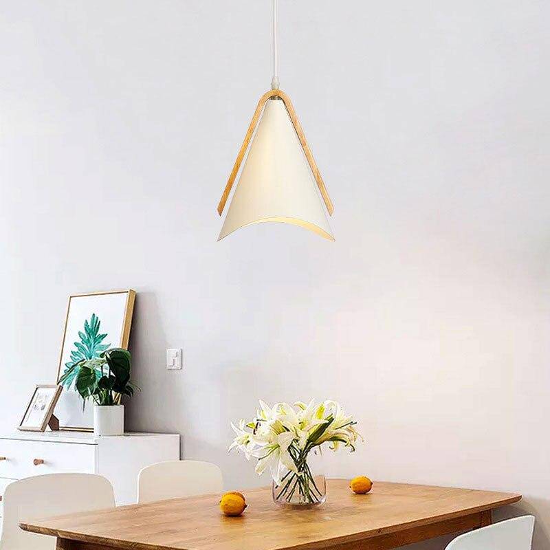 Veldoran | Nordic Tapered Timber and Iron Pendant Light