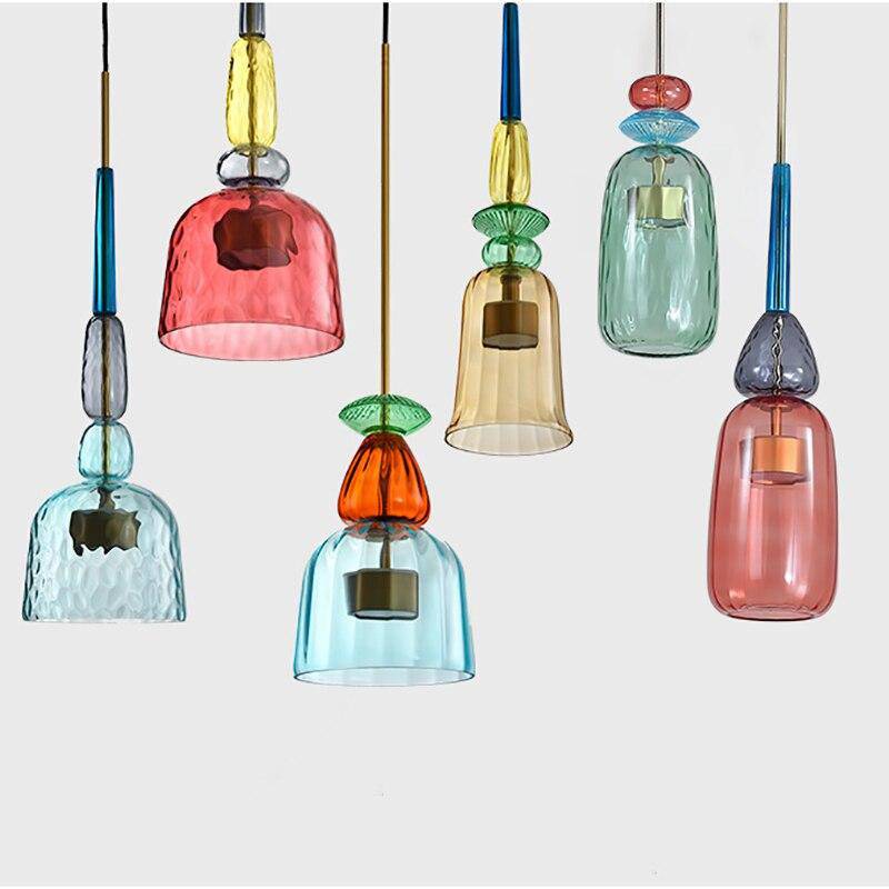 Zynthera | Modern Nordic Glass LED Pendant Light