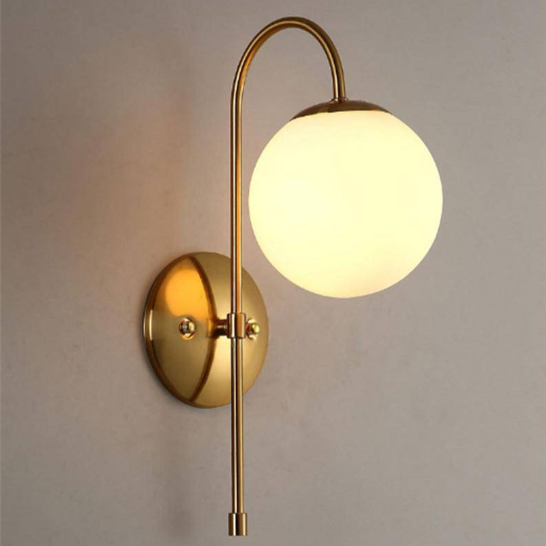Kreyvold | Geometric Orb Sconce Wall Light Fixture