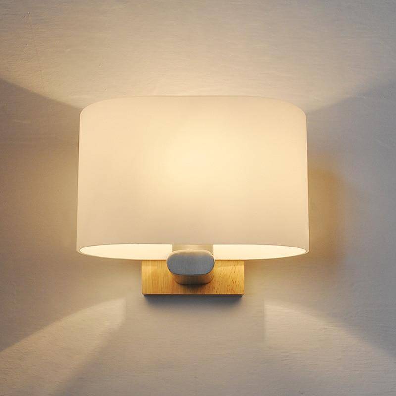 Zelthorp | Modern Frosted Glass Silhouette Indoor Wall Light