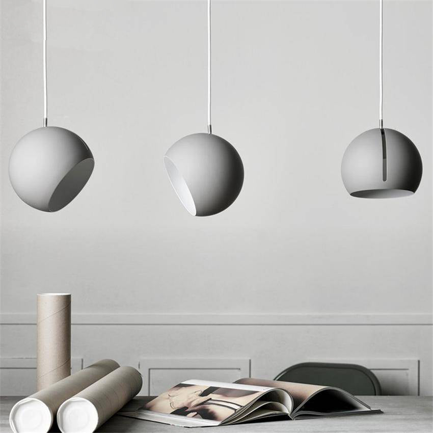 Zephrion | Industrial Spherical Adjustable Pendant Light