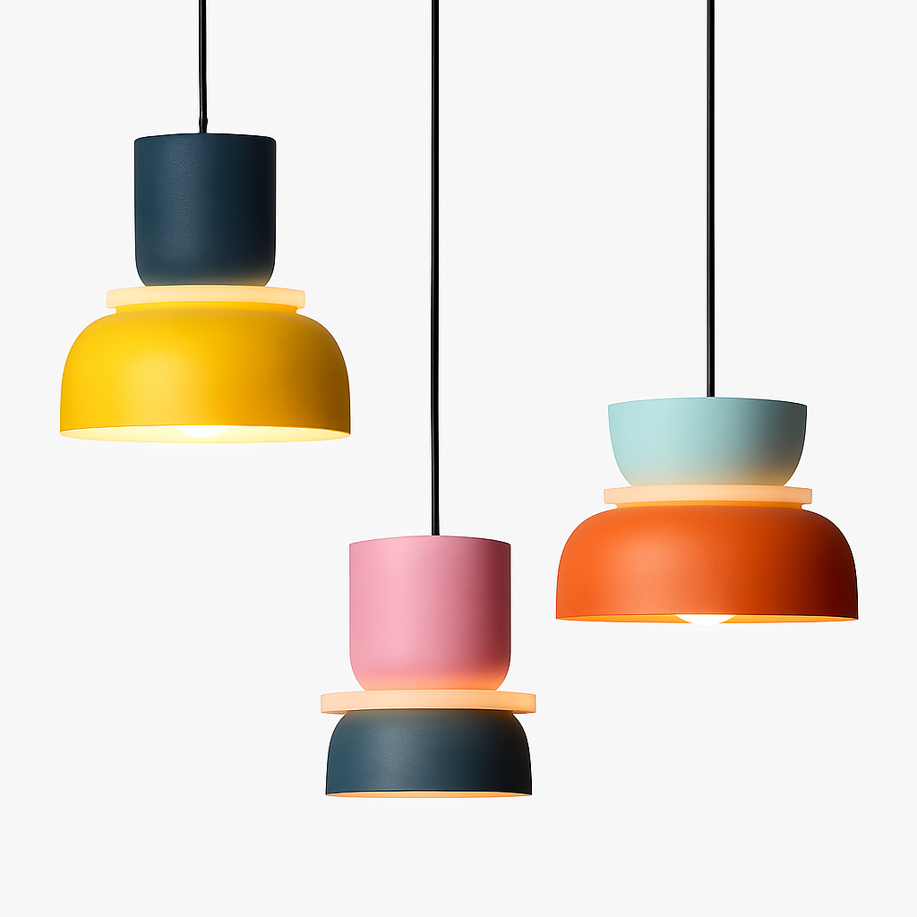 Velryth | Modern Nordic Geometric Metal Pendant Light